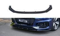 Audi RS4 B9 2017+ Frontsplitter V.1 Maxton Design 